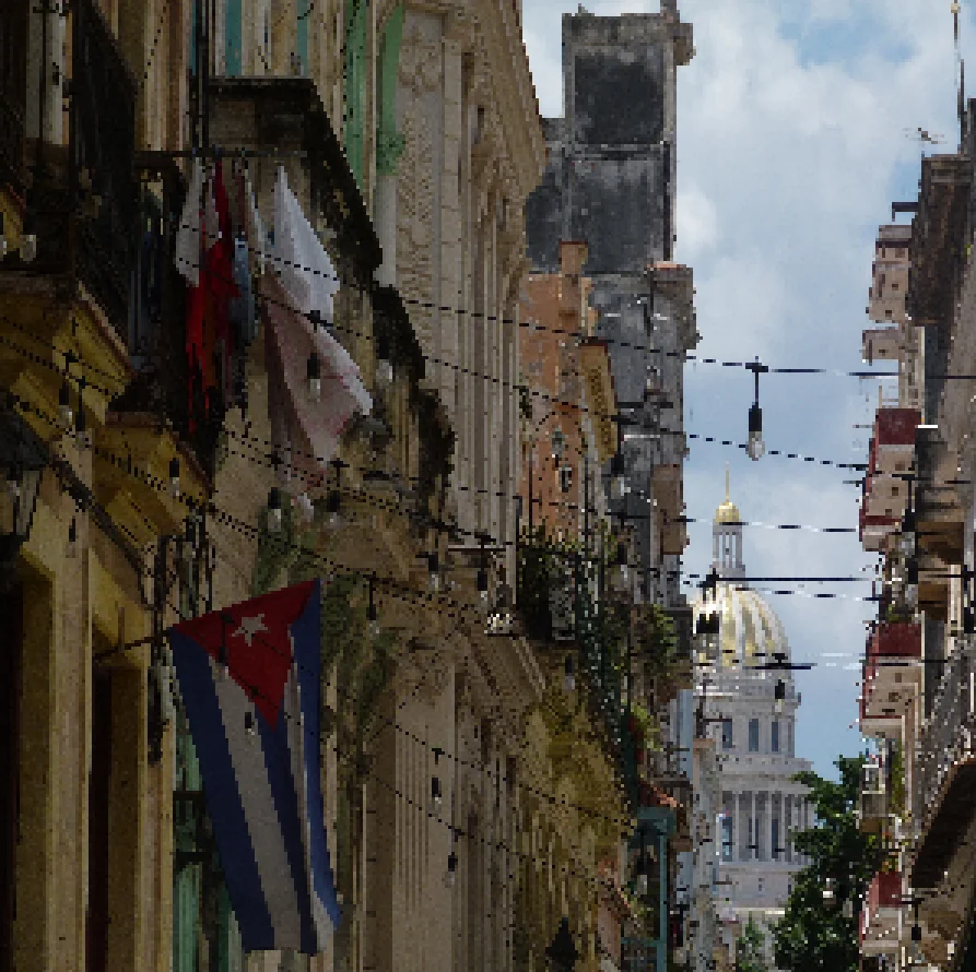 Example of urban pixel art